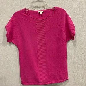 Talbots Hot pink Sweater Shirt